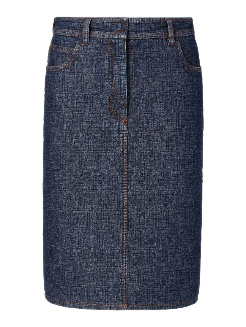 Fendi Skirts Blue