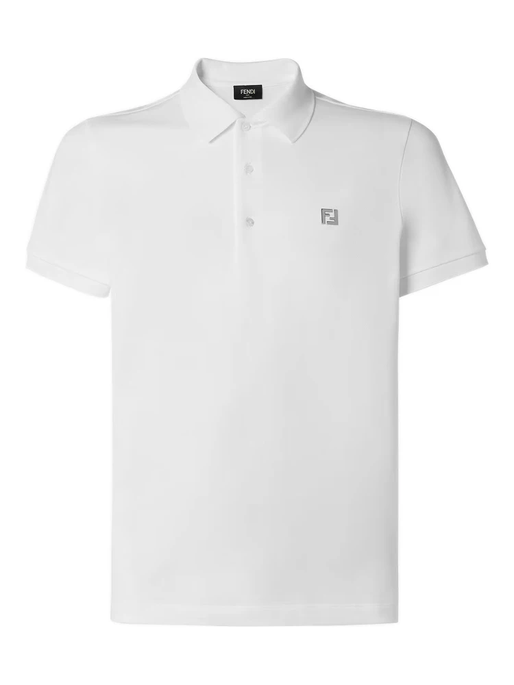 Fendi T-shirts and Polos White