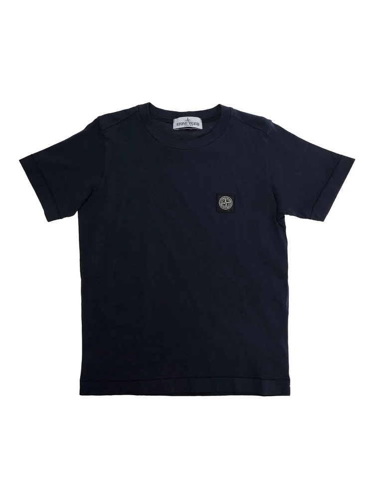 STONE ISLAND KIDS T-shirts and Polos Blue