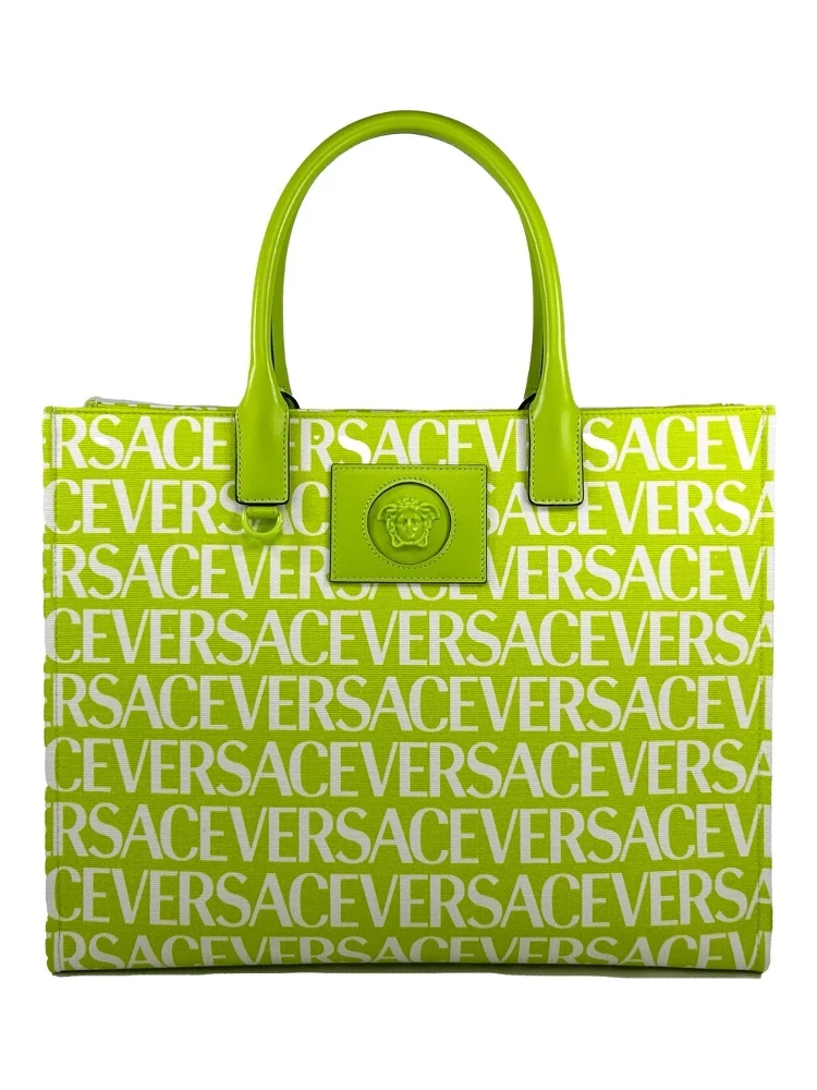 Versace Medusa Large Canvas Large Tote Bag