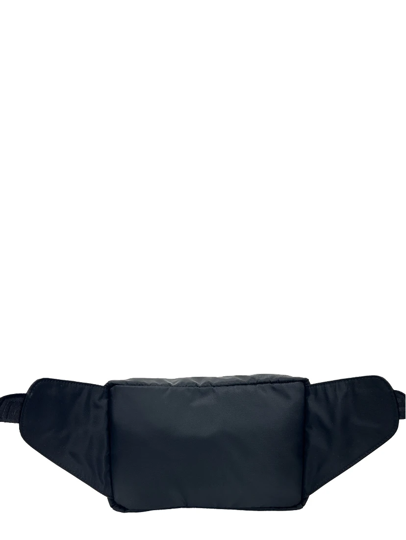 Versace Medusa Black Nylon Belt Bag Waist Fanny Pack Purse