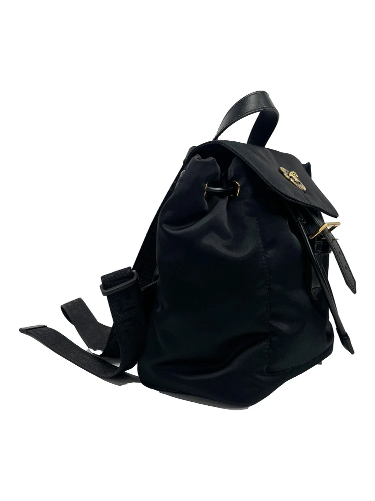Versace Mini Nylon Medusa Drawstring Backpack Bag alternative