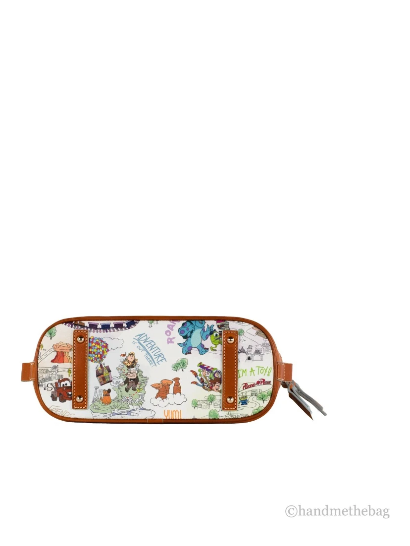 Dooney & Bourke Disney Pixar Maps Satchel Crossbody Bag Purse