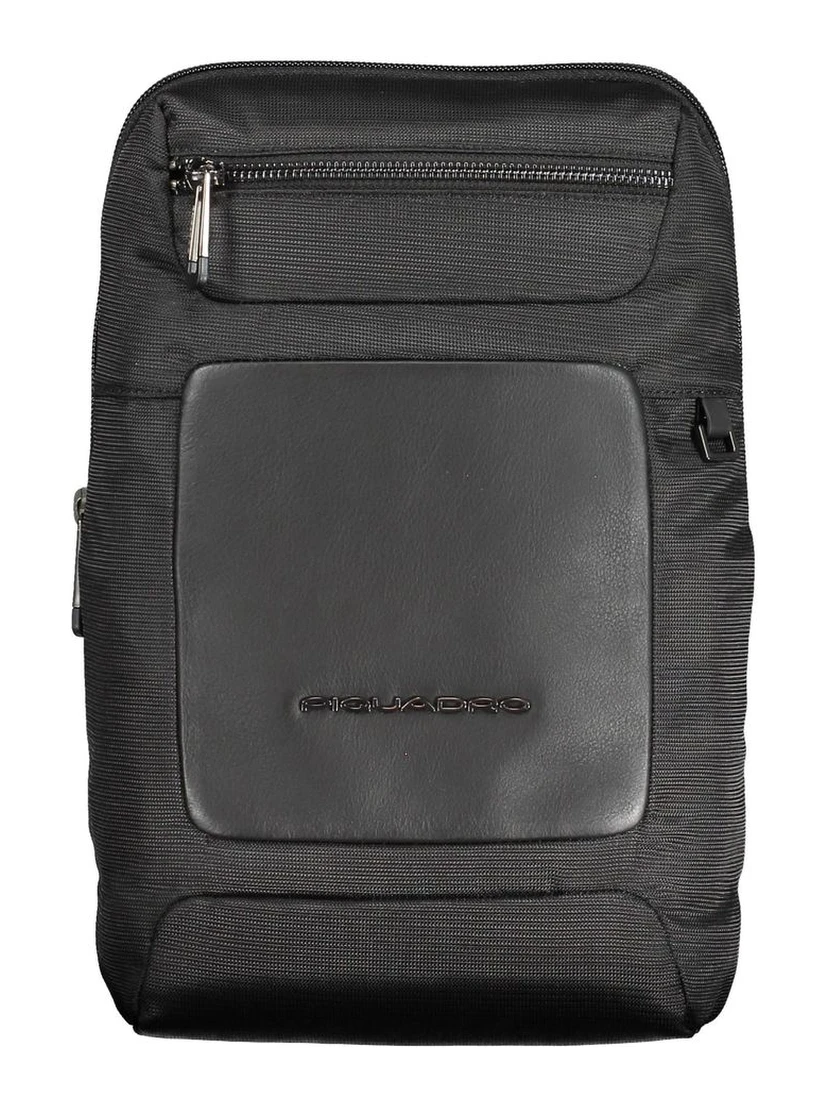 Nero Econyl Men Shoulder Bag