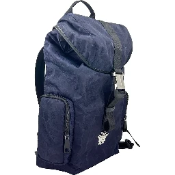 Versace Medusa Nylon Buckle Drawstring Backpack Bag