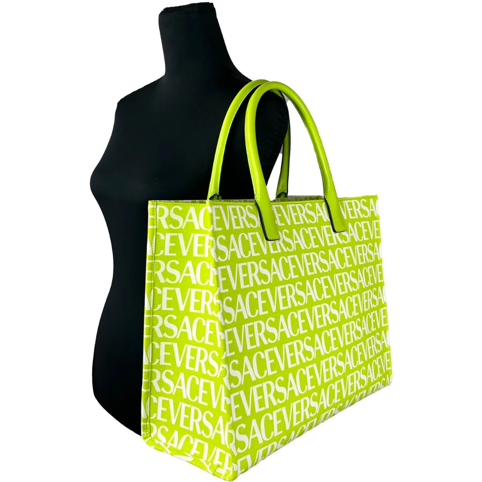 Versace Medusa Large Canvas Large Tote Bag