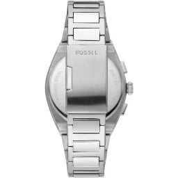 Gray Stainless Steel Dress Watch