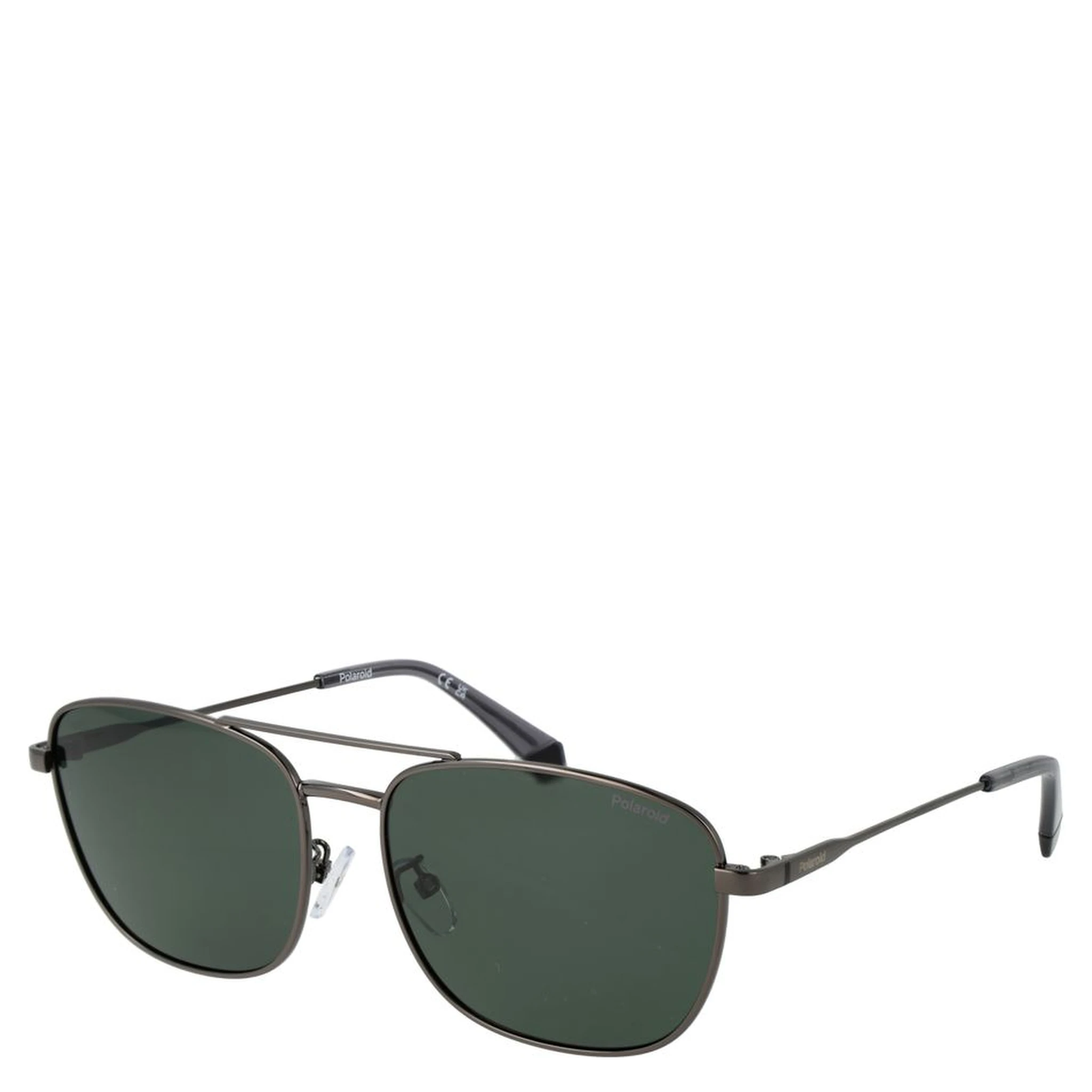 Gray Stainless Steel Sunglasses