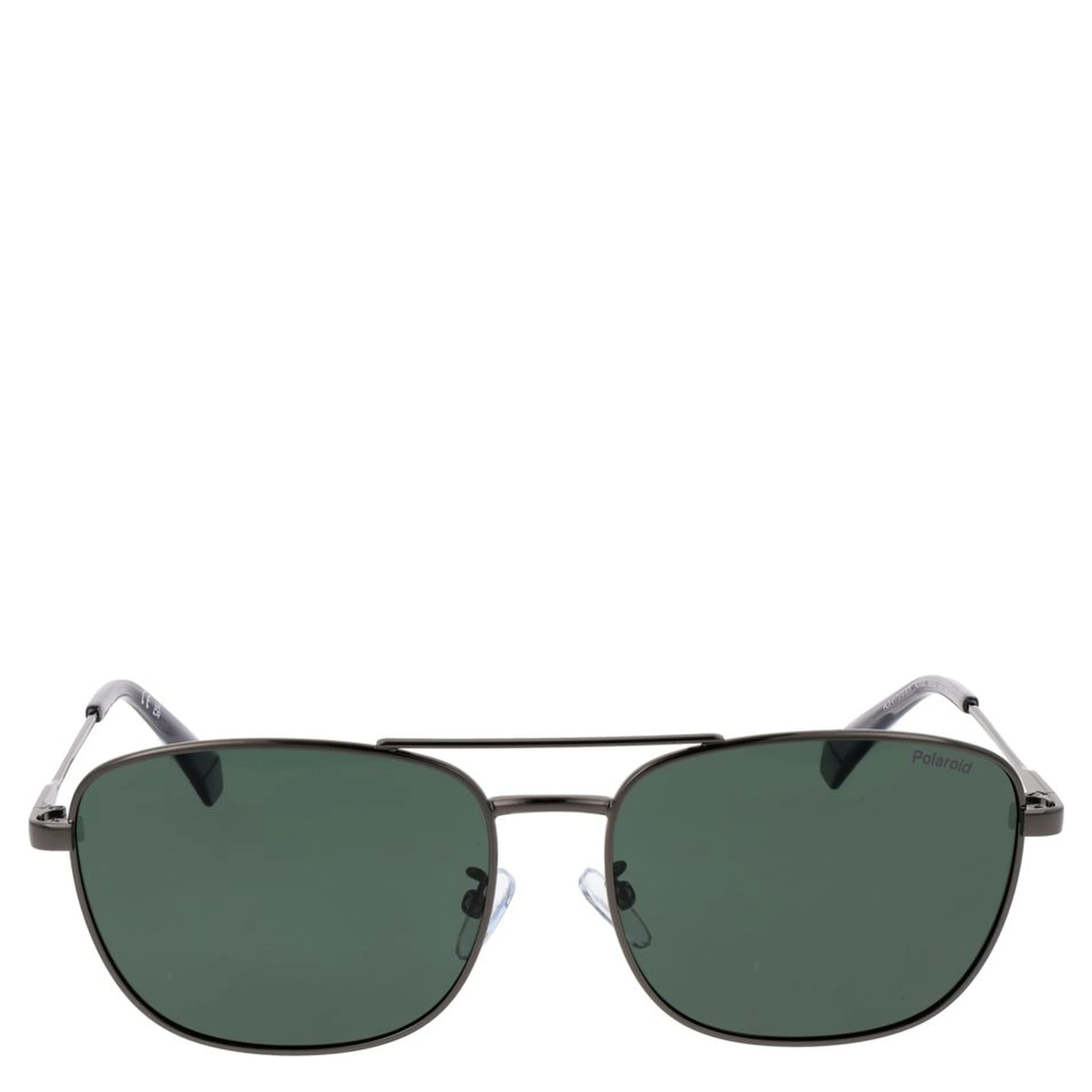 Gray Stainless Steel Sunglasses