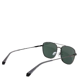 Gray Stainless Steel Sunglasses