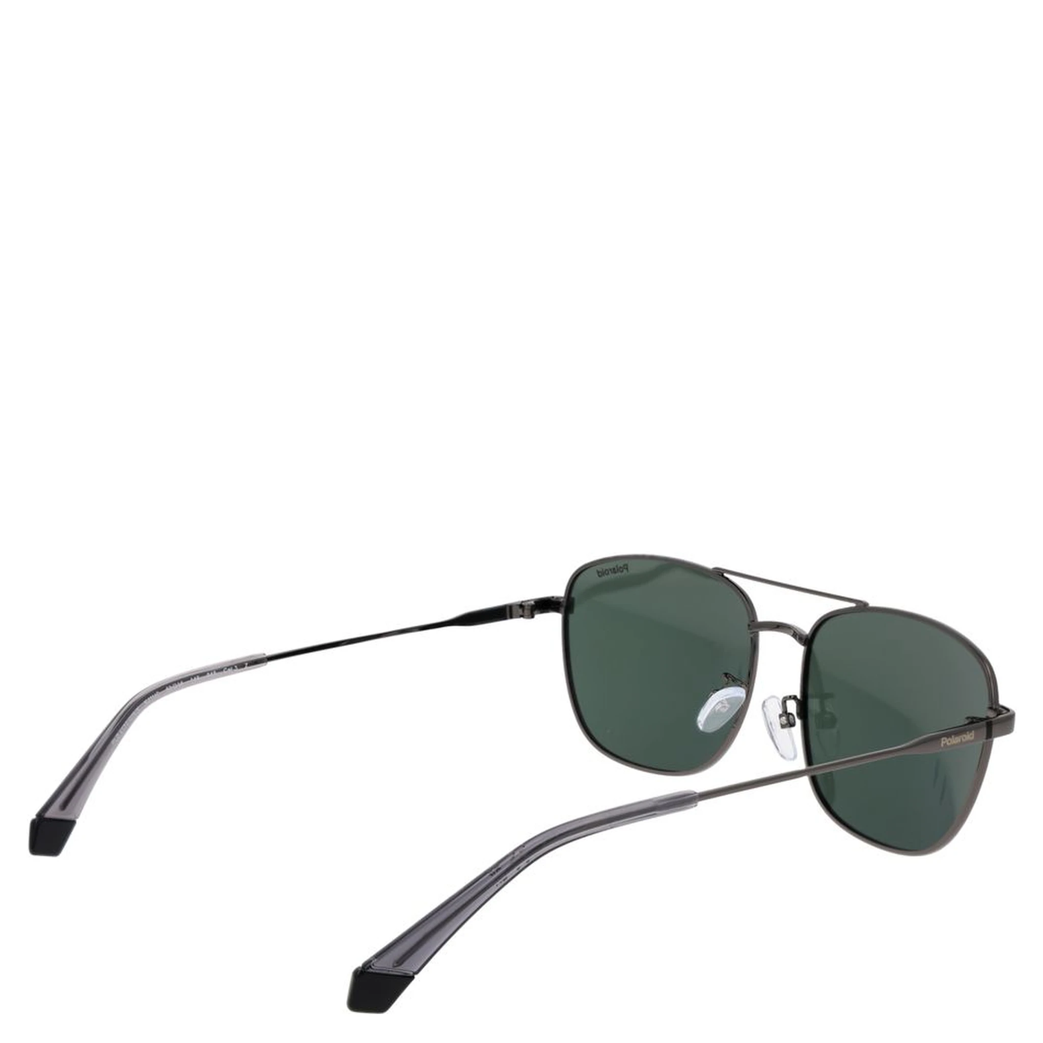 Gray Stainless Steel Sunglasses