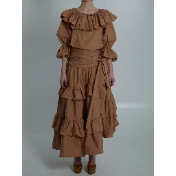 Top with ruffles