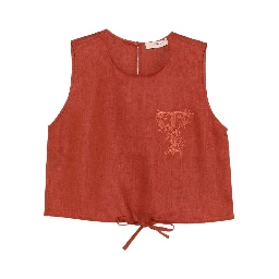 Twin-set Top Brown