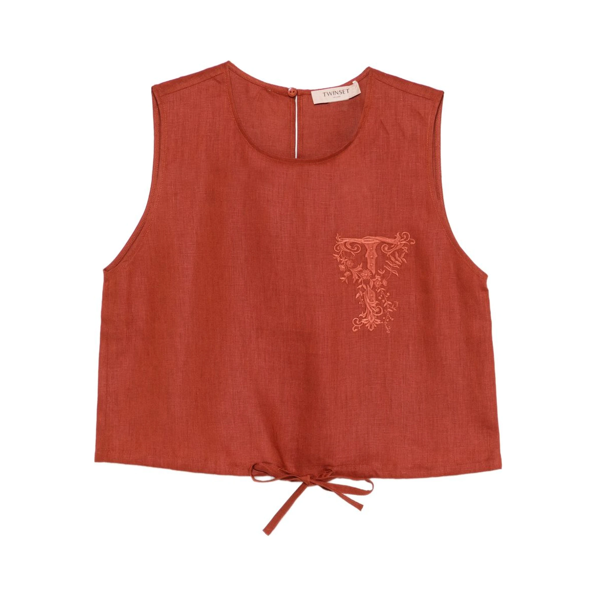 Twin-set Top Brown