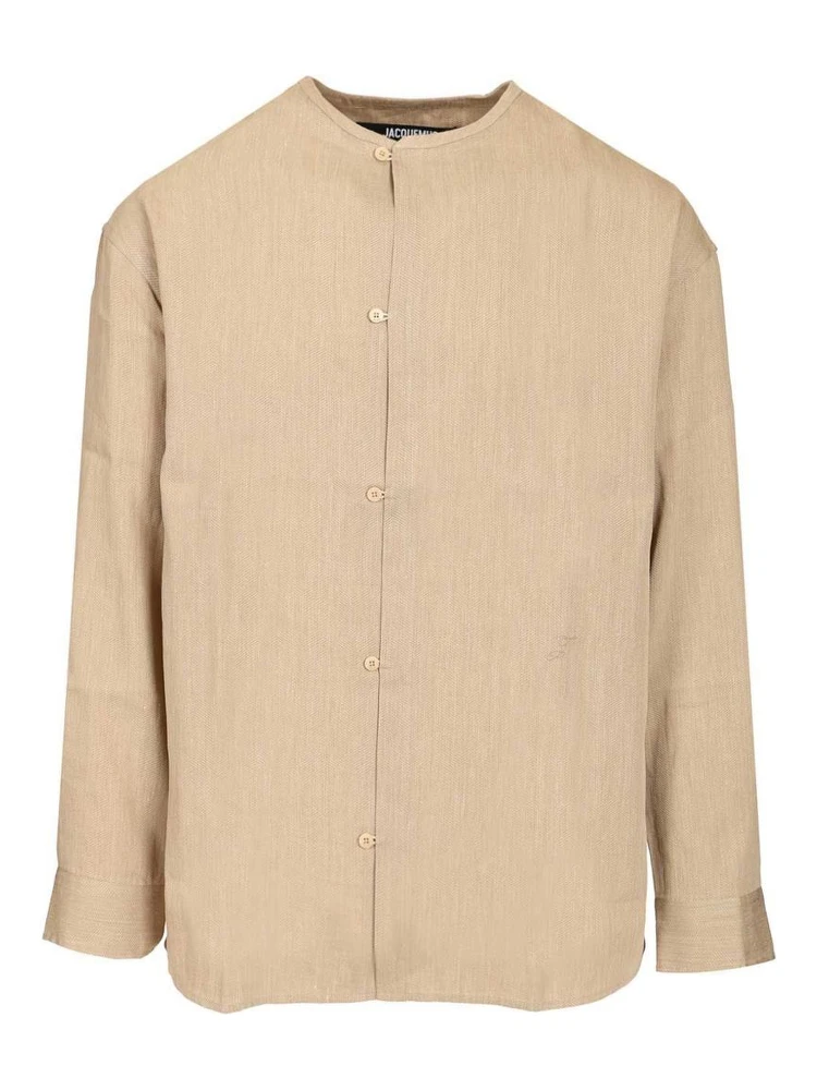 JACQUEMUS Shirts Beige