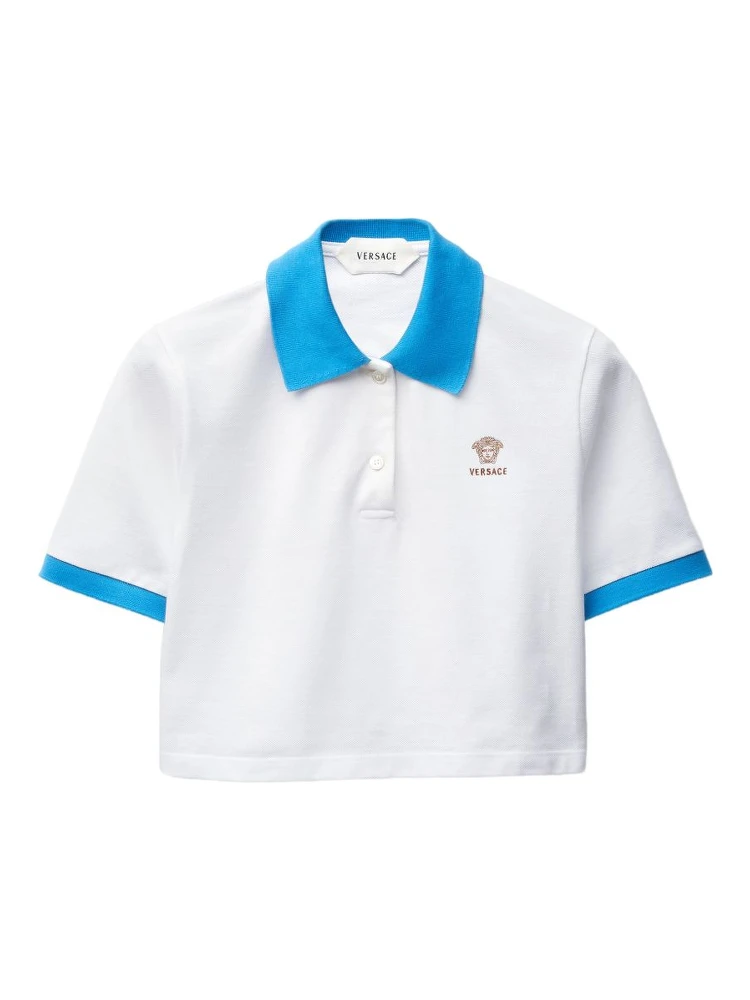 Versace T-shirts and Polos White