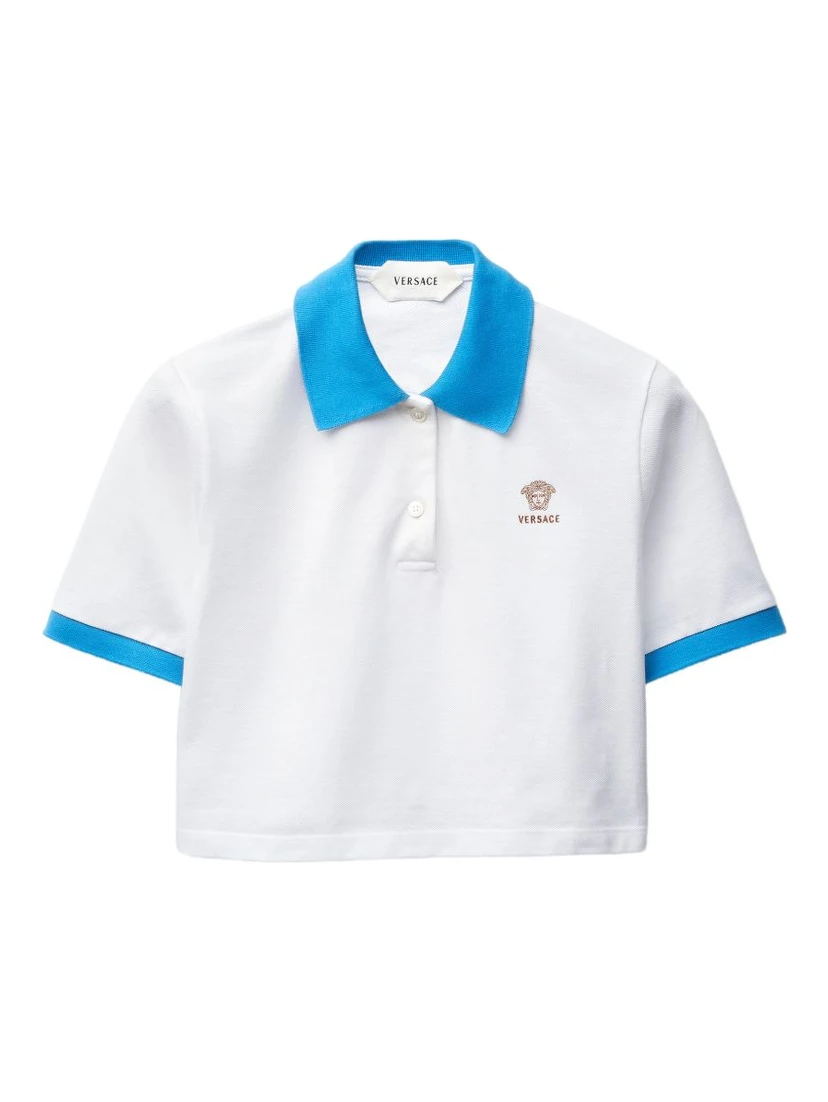 Versace T-shirts and Polos White