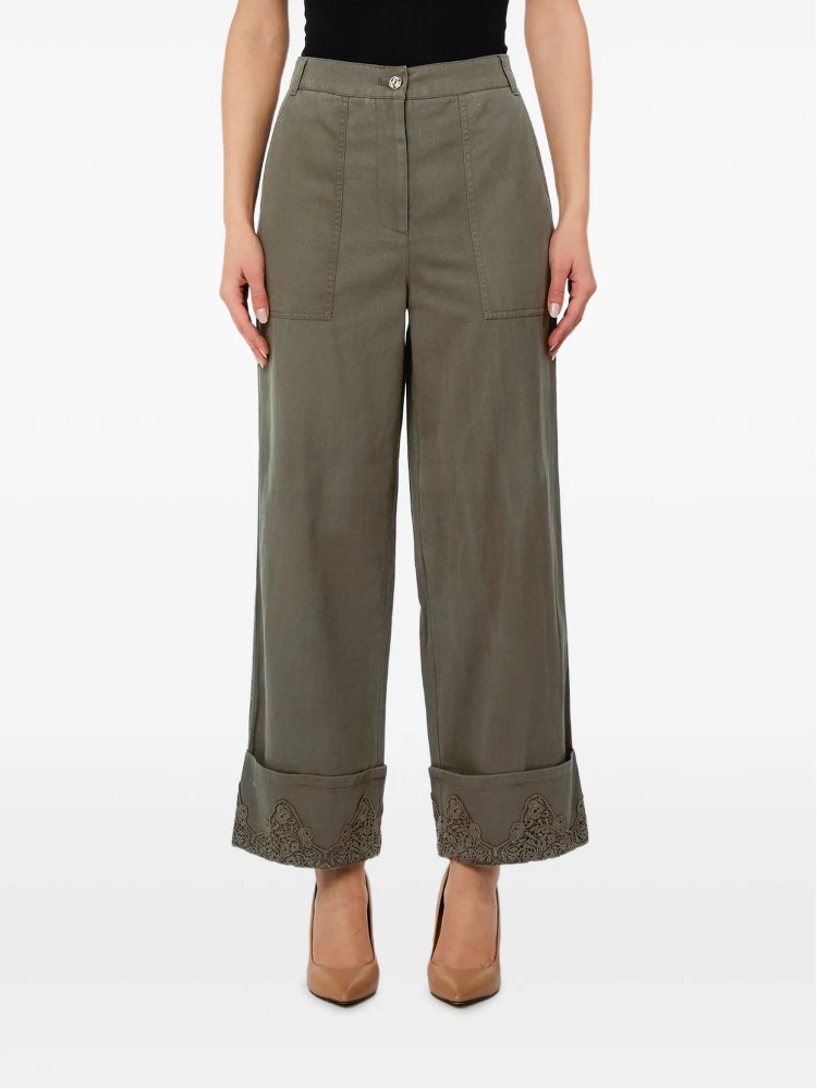 Liu Jo Trousers Green