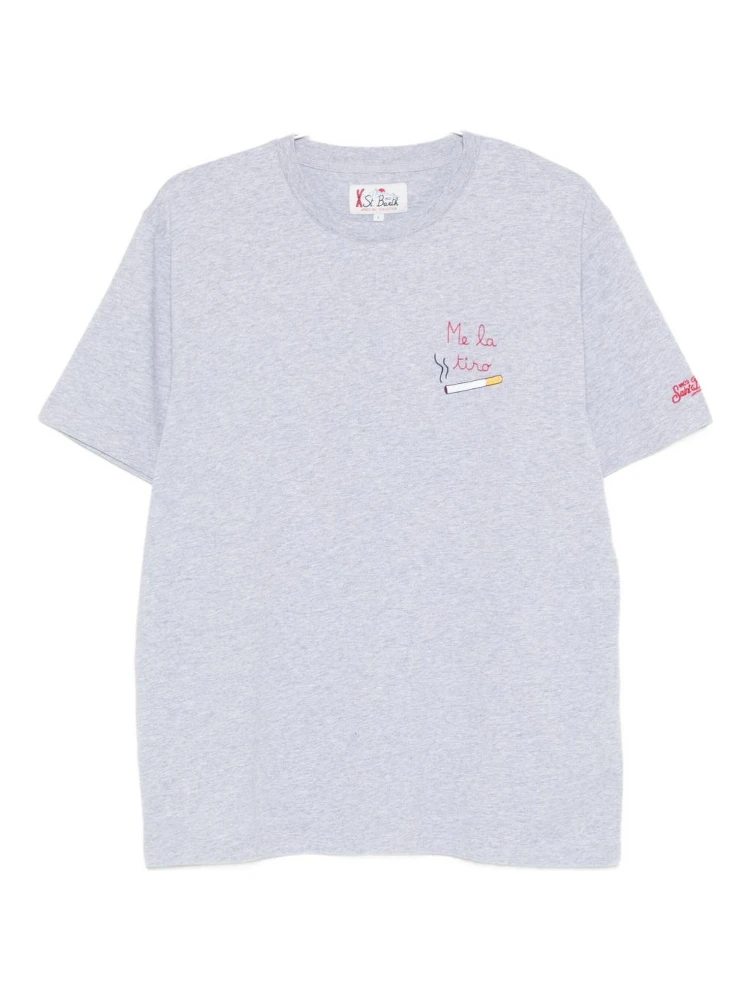 MC2 Saint Barth T-shirts and Polos Grey
