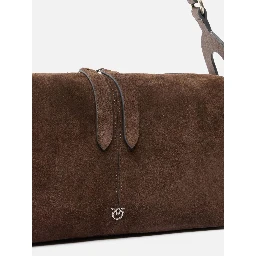 PINKO 24 CLASSIC SUEDE handbag