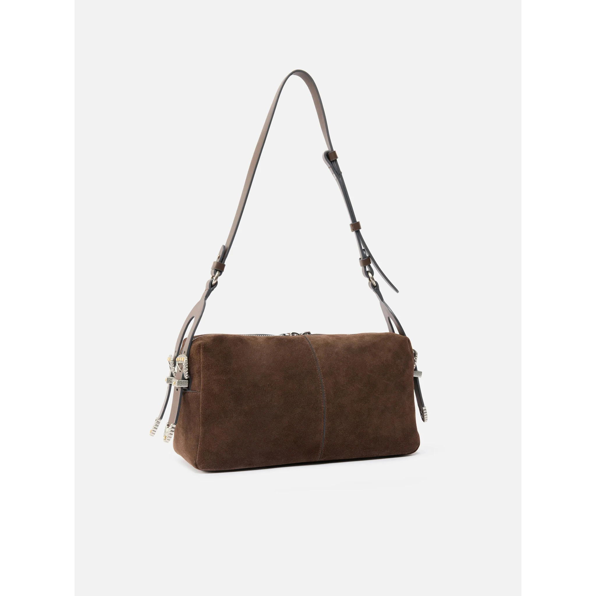 PINKO 24 CLASSIC SUEDE handbag