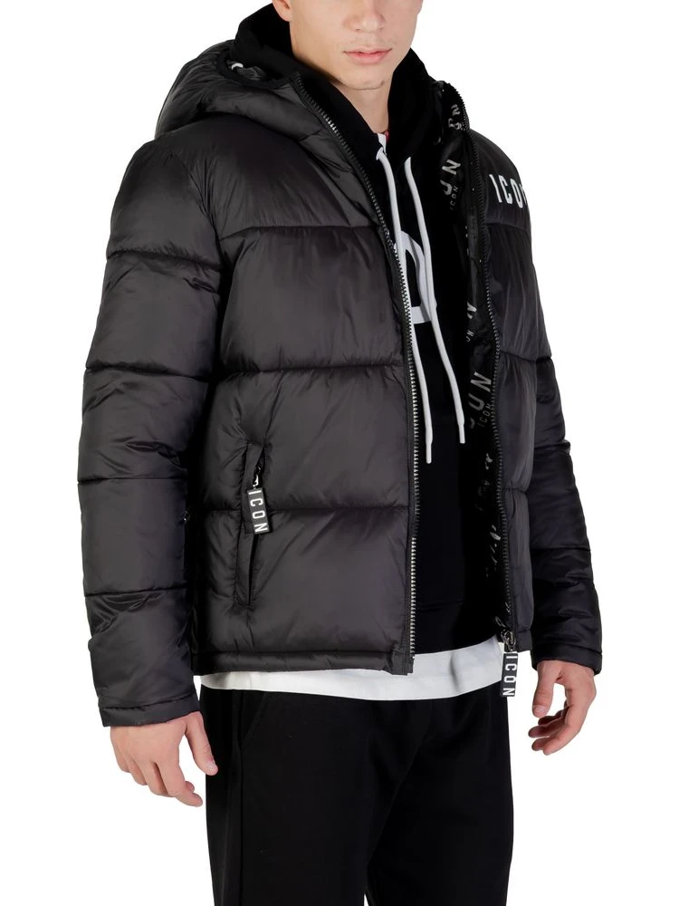 Black Polyester Coat alternative