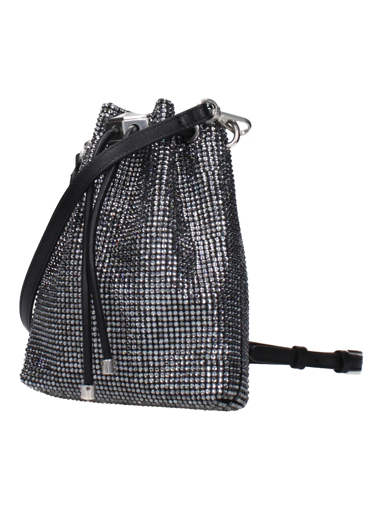 Black Satin Crossbody Bag alternative