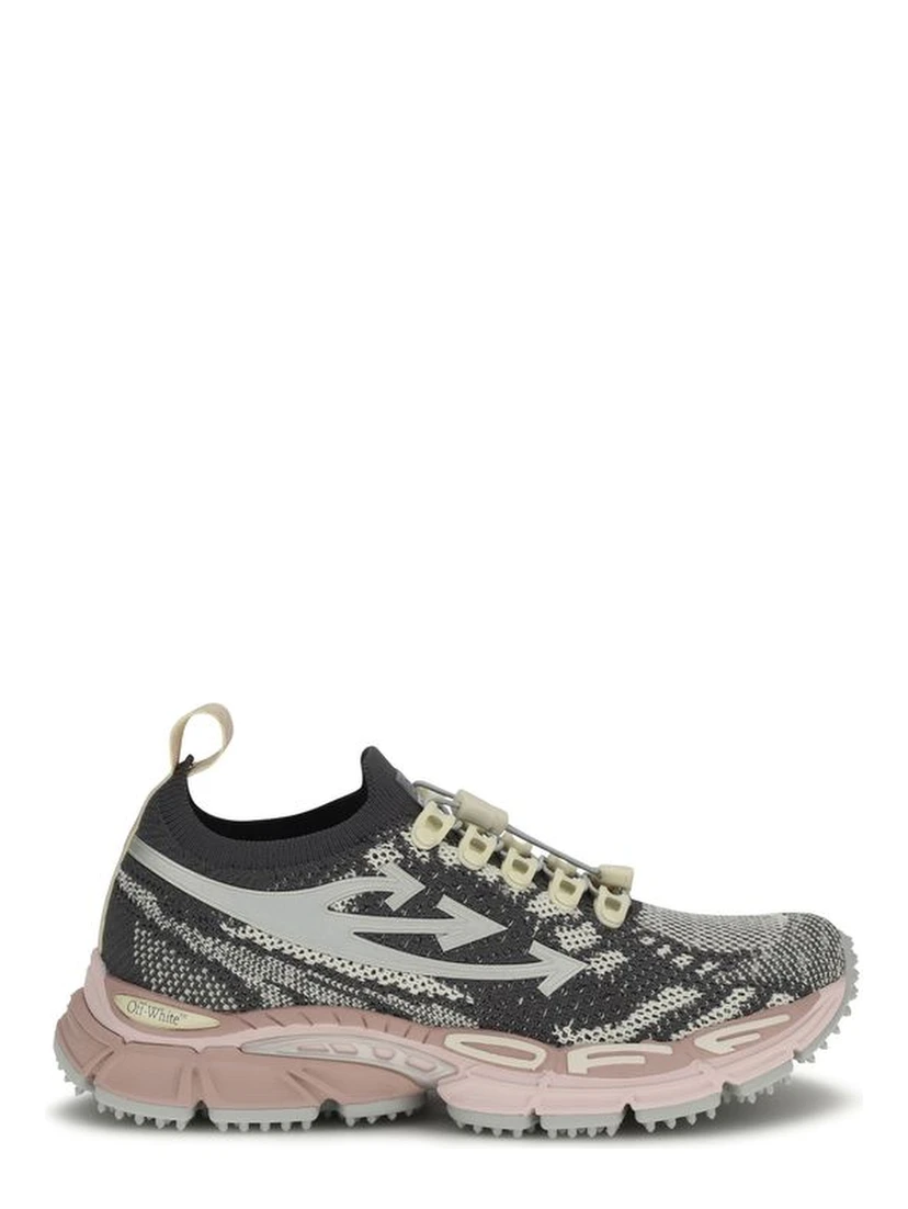 Multicolor Polyethylene Athletic Sneakers