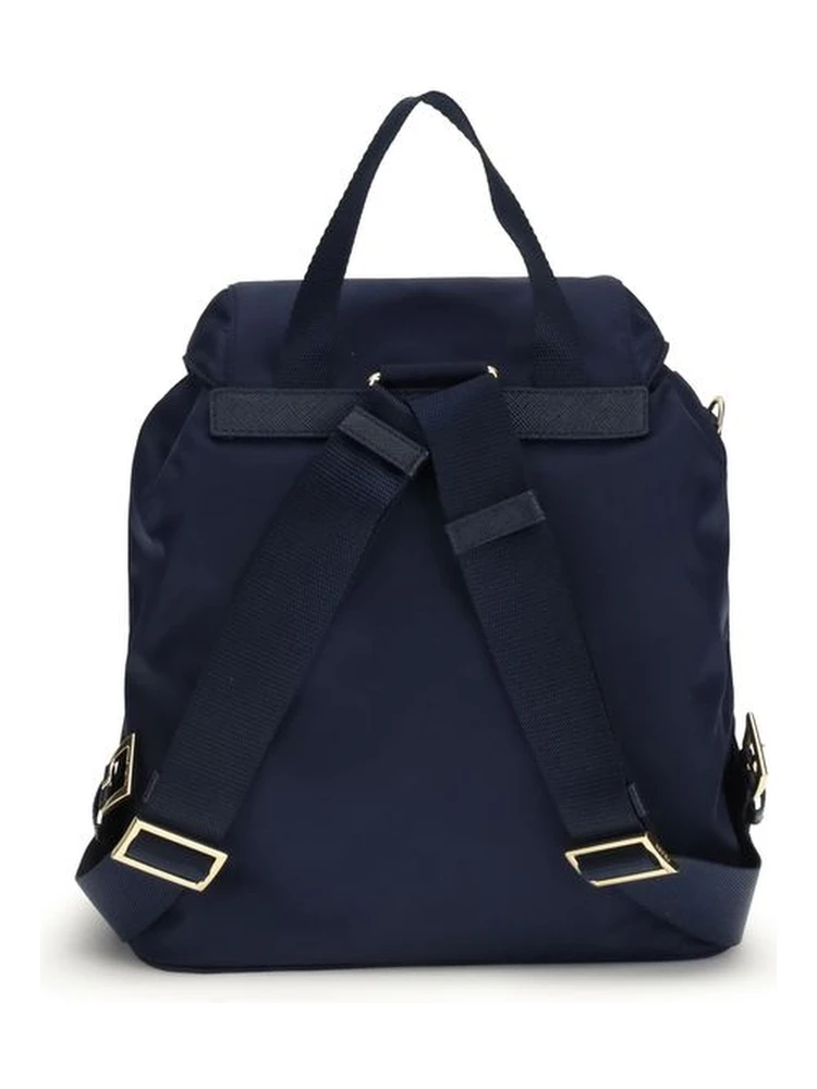 Black Recycled Polyamide Backpack alternative