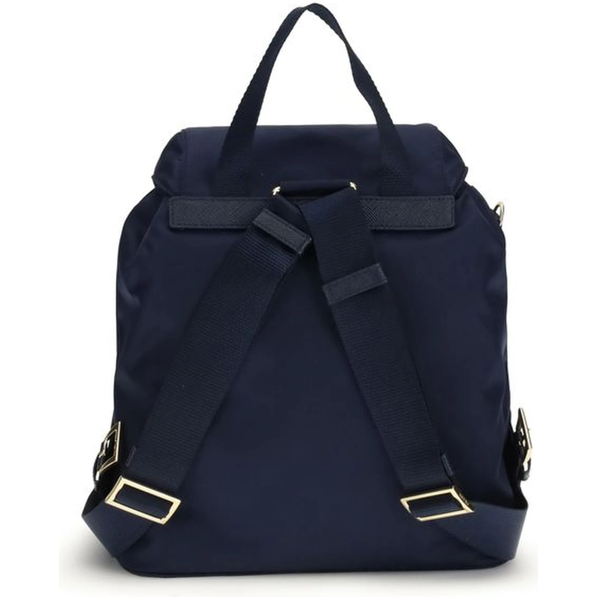 Black Recycled Polyamide Backpack