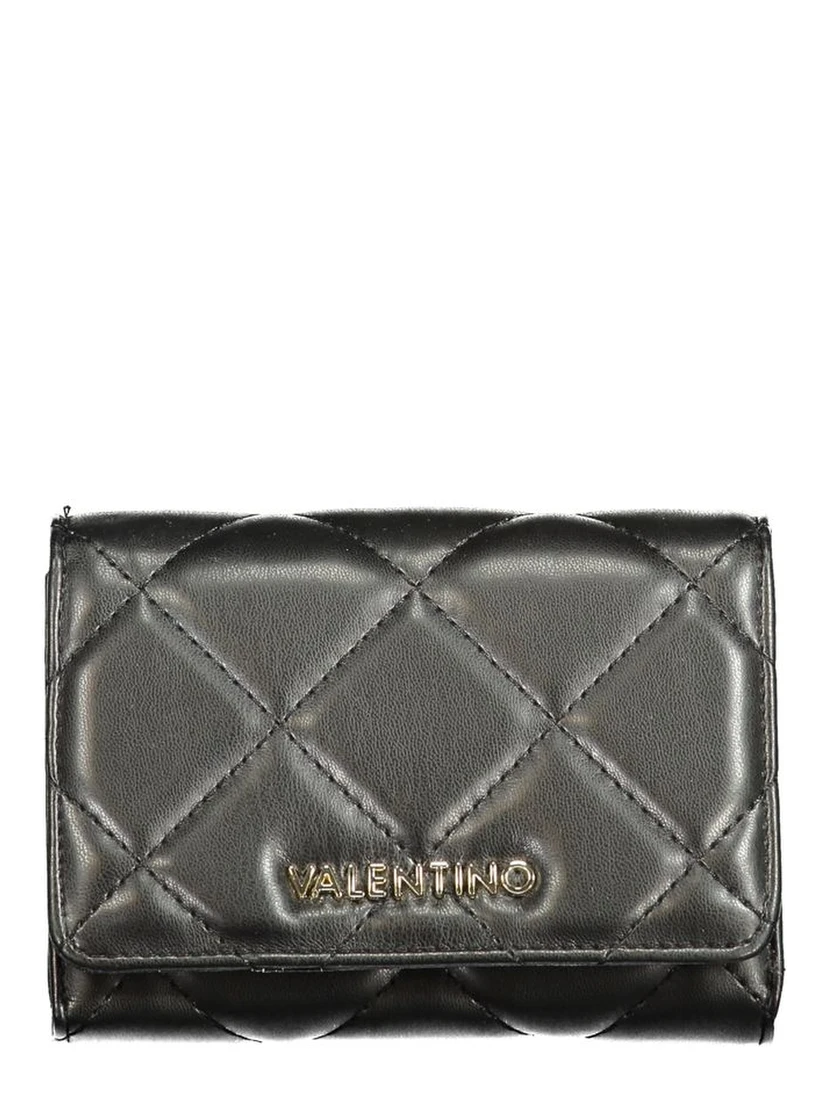 Nero Polyurethane Women Wallet