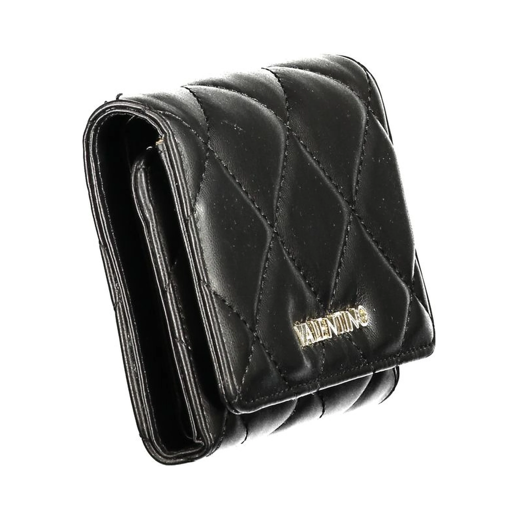 Nero Polyurethane Women Wallet