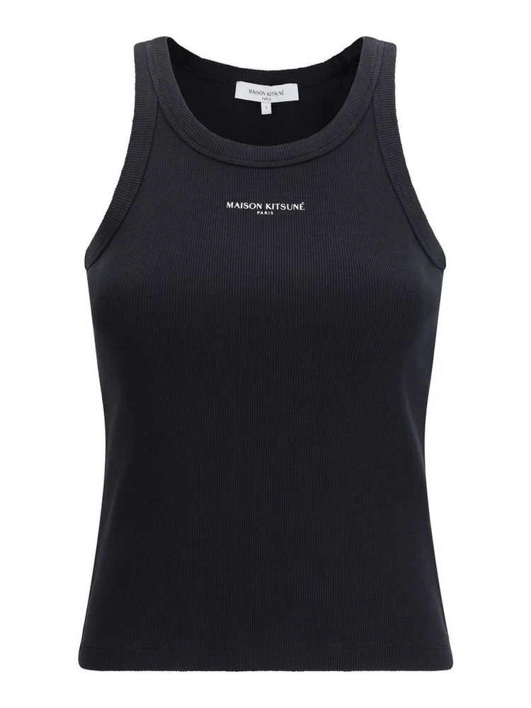 Black Cotton Tank Tops