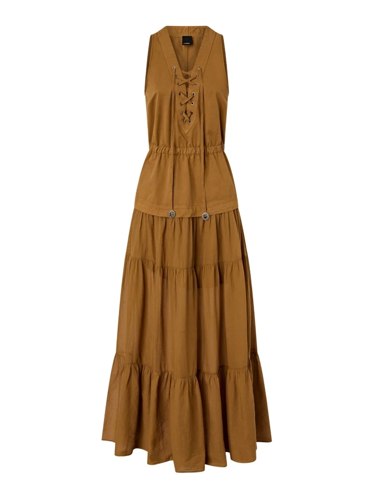 Pinko Dresses Brown