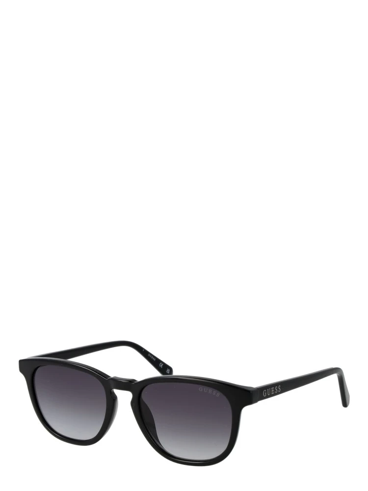 Black Stainless Steel Sunglasses