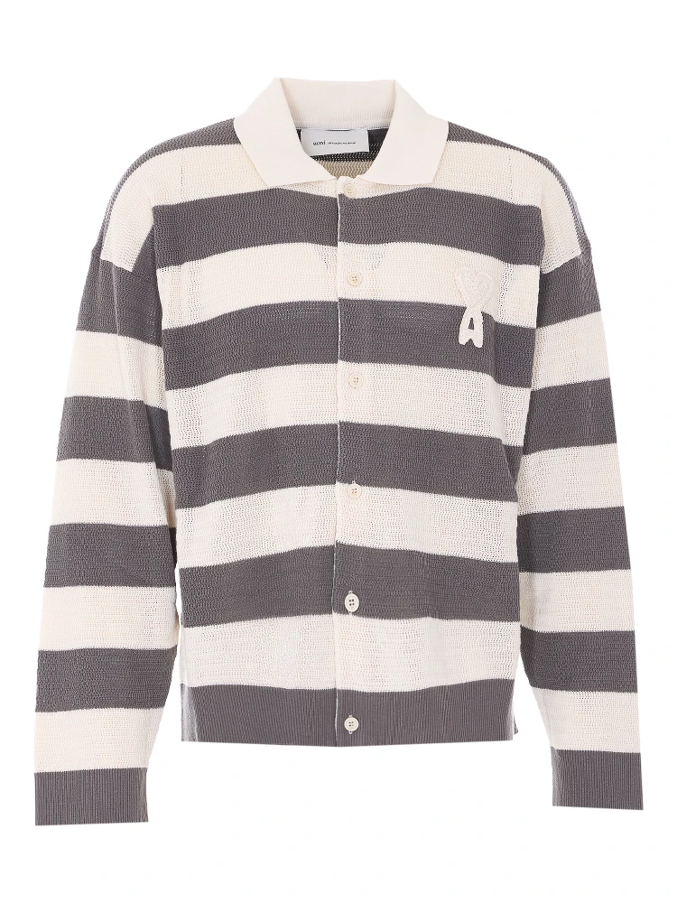 Ami Alexandre Matiussi Shirts Beige