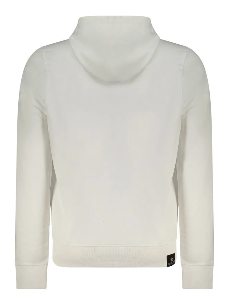 White Cotton Men Sweatshirt alternative