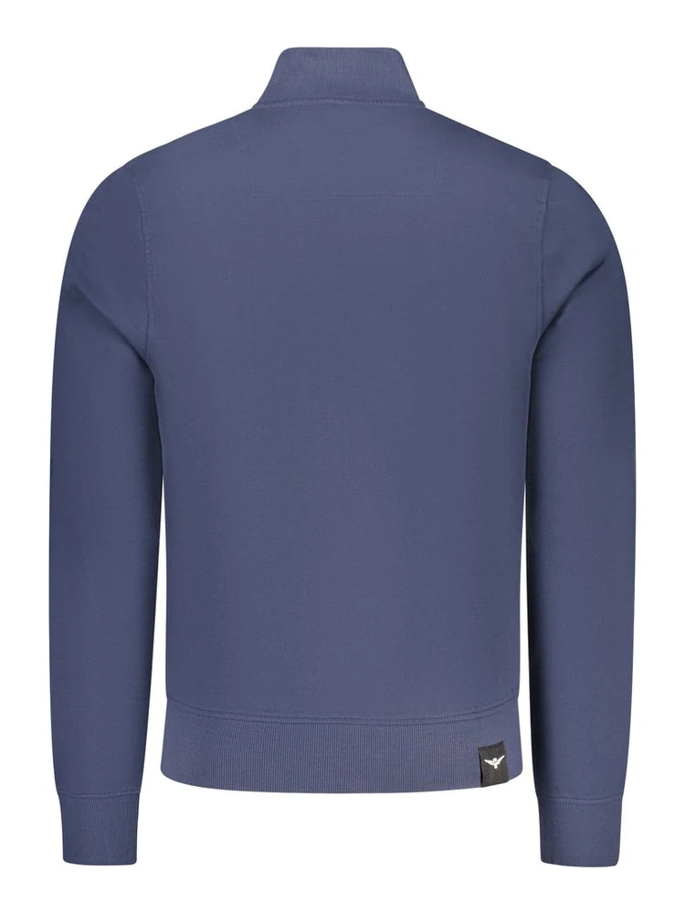 Blue Cotton Men's Sweatshirt alternative