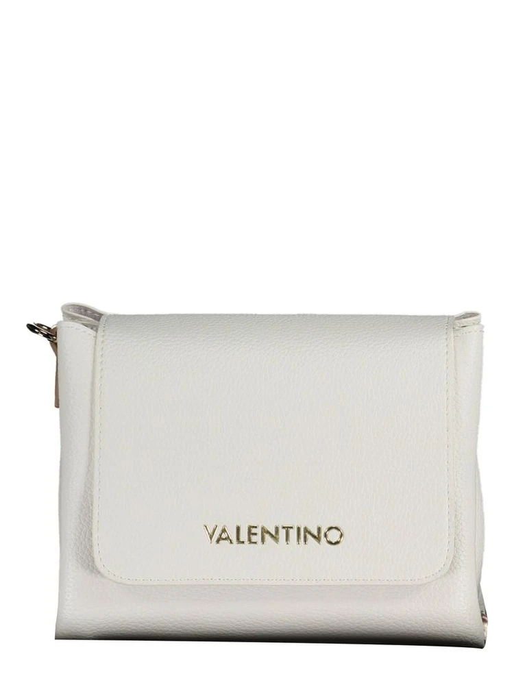 White Polyurethane Women's Handbag