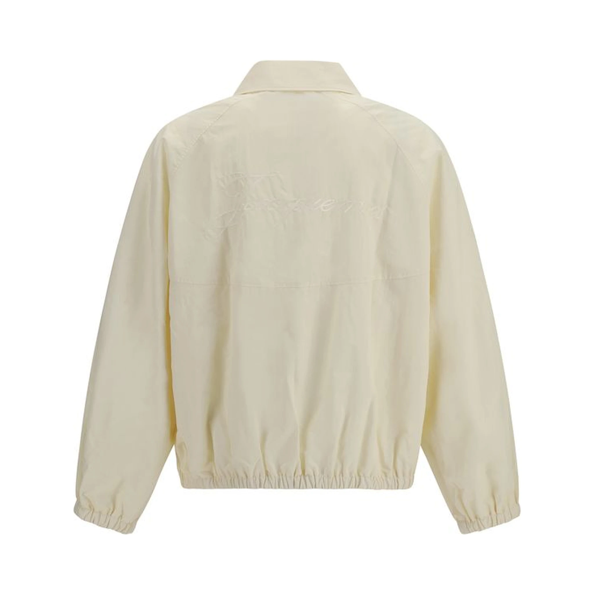 White Polyamide Shell Jacket