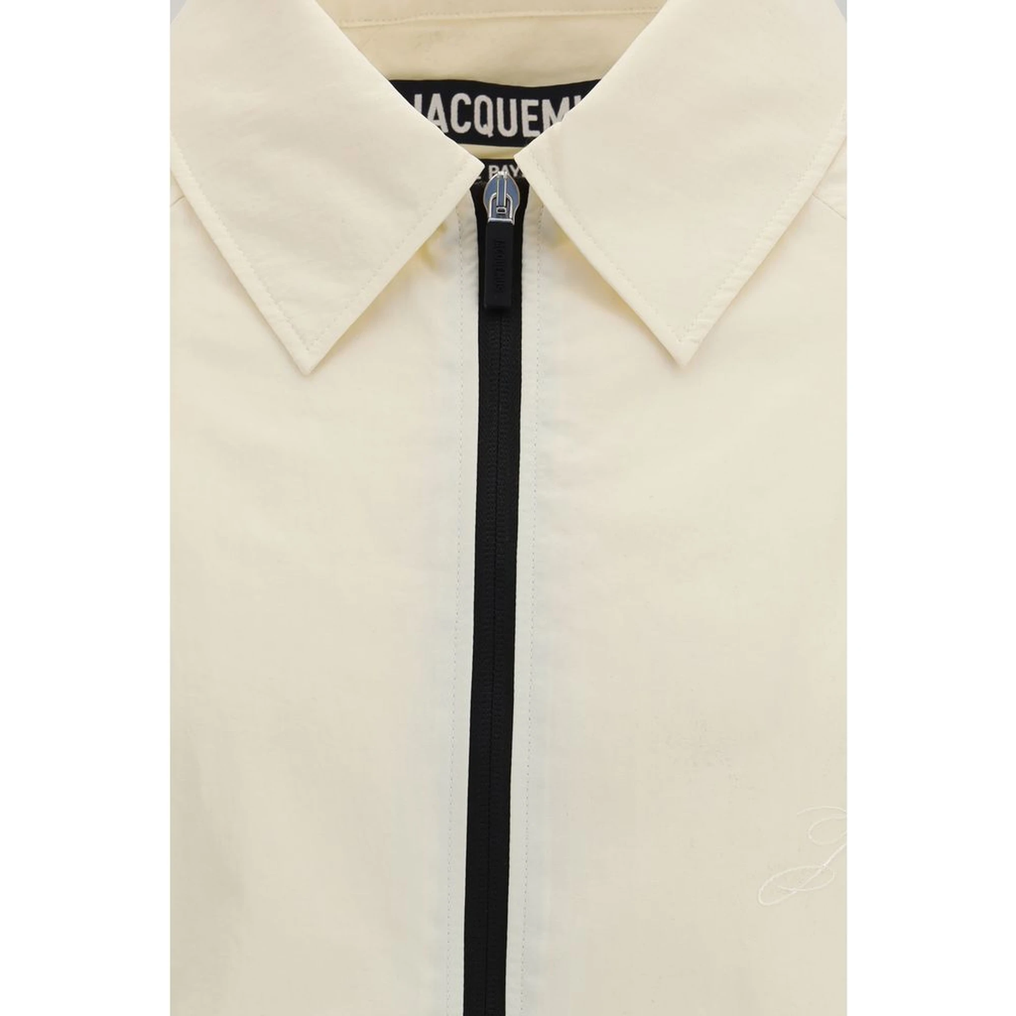 White Polyamide Shell Jacket