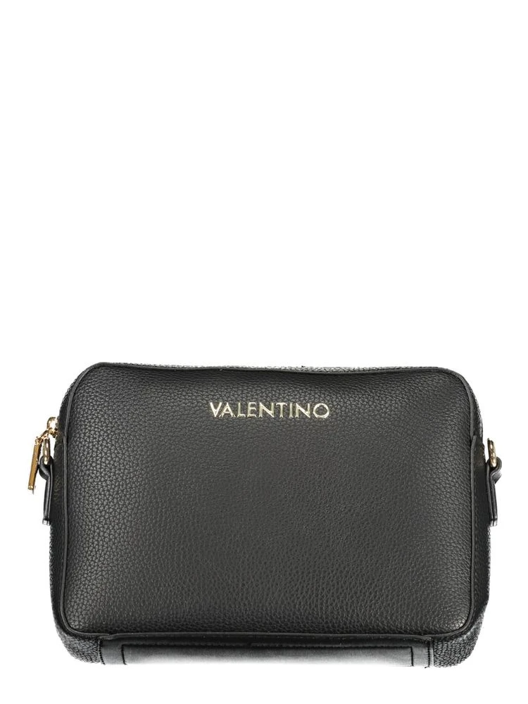 Black Polyurethane Women Handbag