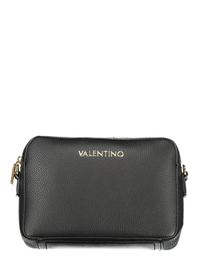 Black Polyurethane Women Handbag