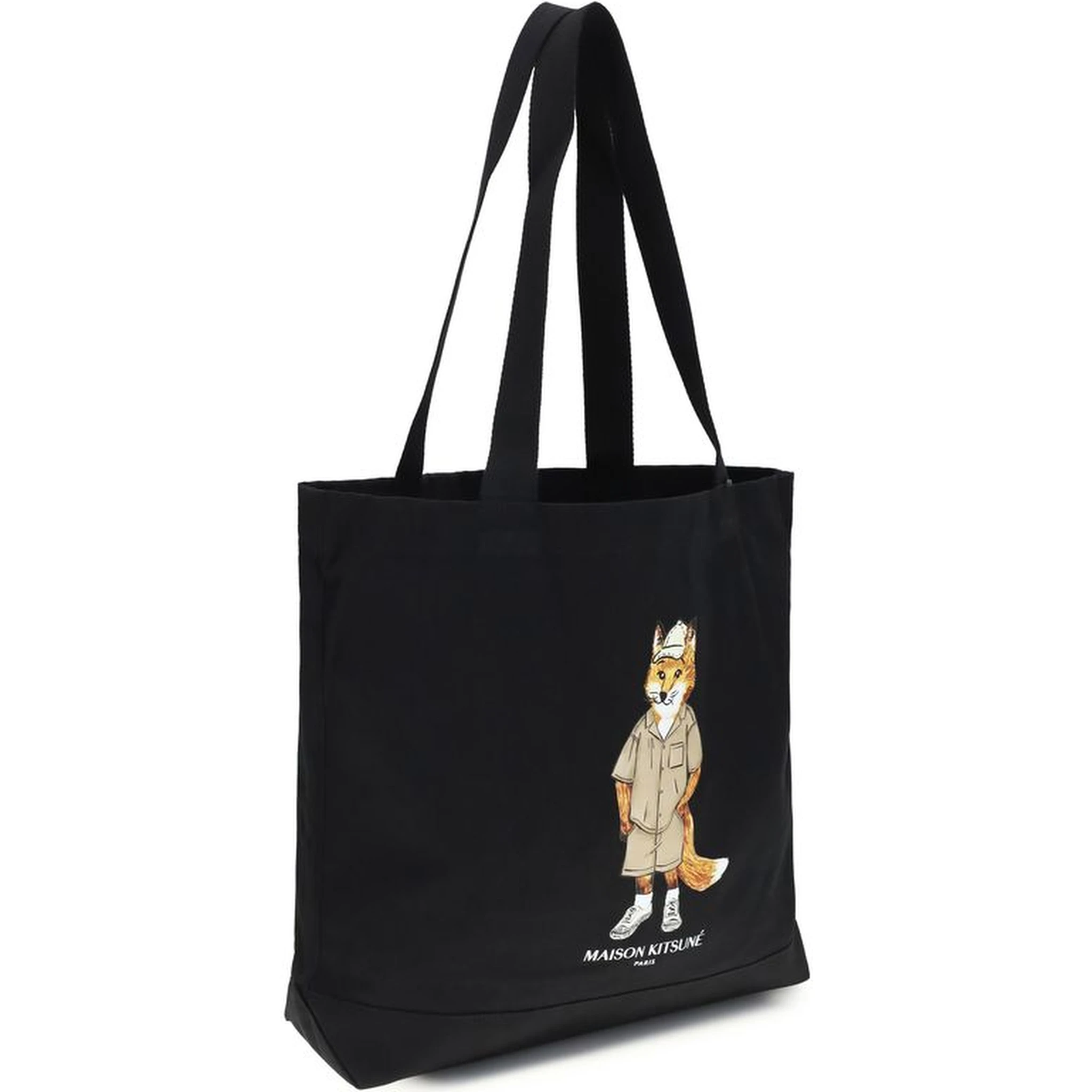 Black Cotton Handbag