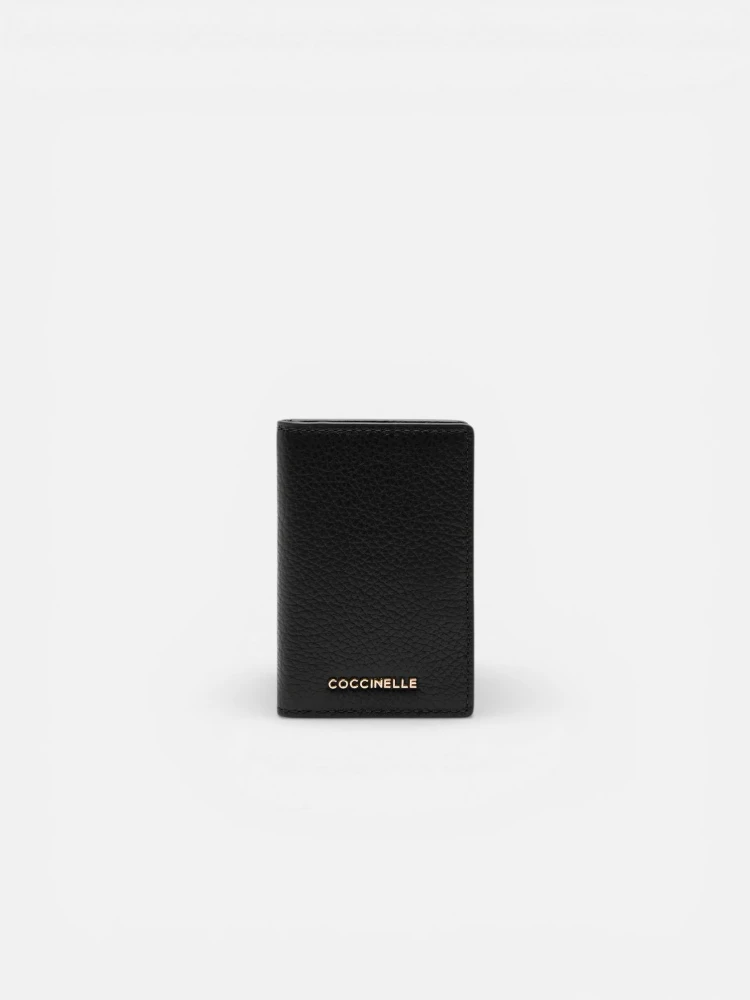 COCCINELLE METALLIC card holder