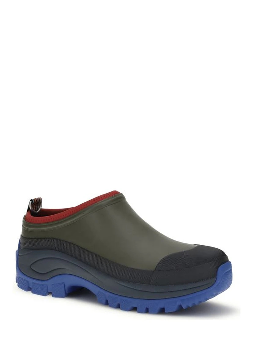 Multicolor Rubber Clogs
