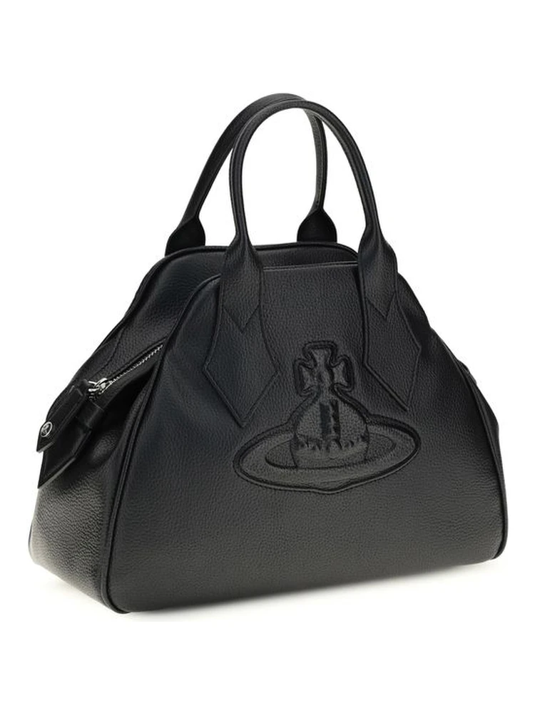 Black Polyurethane Handbag alternative