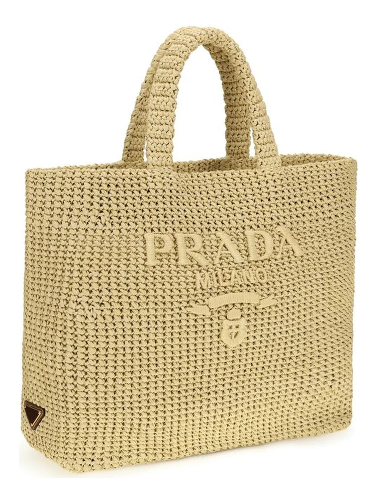 Beige Raffia Handbag alternative