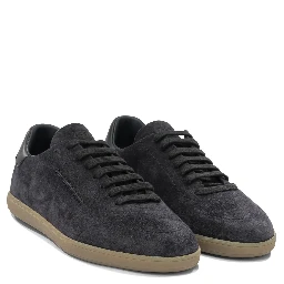 Suede leather sneakers