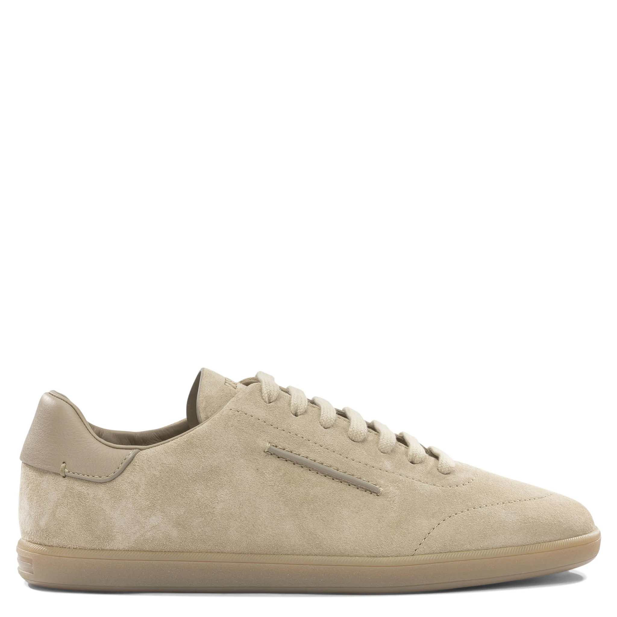 Suede leather sneakers